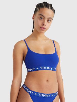 Ženske Tommy Hilfiger Bikini Bralette Kupaći Kostimi Plava | TH182BDI